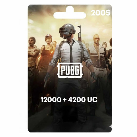 PUBG 12000 + 4200 UC 200$