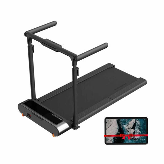 KingSmith Foldable Treadmill R3 Hybrid+ With Max Speed 12km/h - With Side Armrest with 1HP Brushless Motor