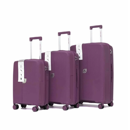 American Luggage Set Of 3 Luggage 28Inch /24Inch / 20Inch - Purple