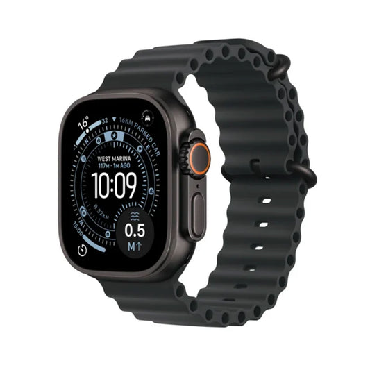 Apple Watch Ultra 3 GPS + Cellular 49mm Black Titanium Case with Black Ocean Band