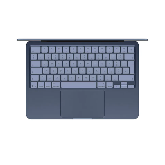 أبل ماك بوك نيو بشريحة ايه18 برو مع معالج CPU بـ6 أنوية ومعالج رسومي GPU بـ5 أنوية - ذاكرة 8جيجابايت - تخزين 512جيجابايت SSD - بصمة Touch ID - نيلي