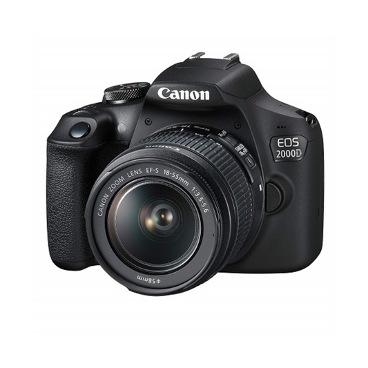 Canon EOS 2000D 18-55 DC - 24.1 MP - Digital Camera - Black