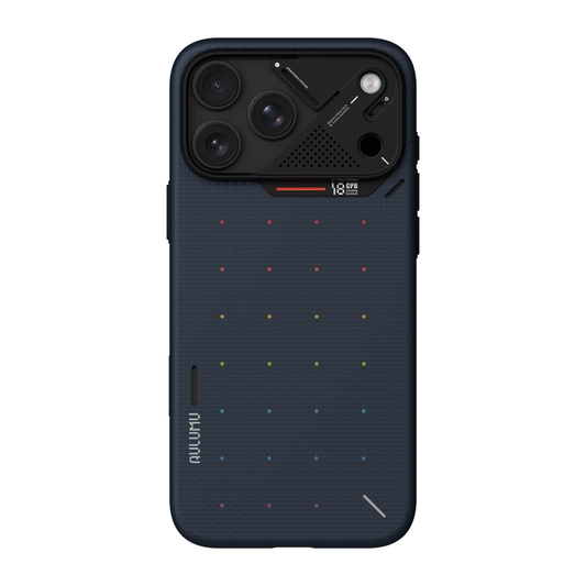 AULUMU A18 Ultra-Slim Particle Aramid Fiber Case for iPhone 18 Pro - Blue