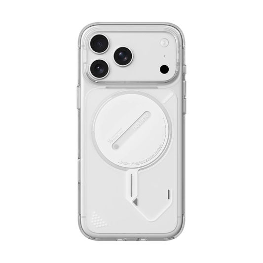 AULUMU A18 Lumen Transparent Luminous Case for iPhone 18 Pro Max - Transparent