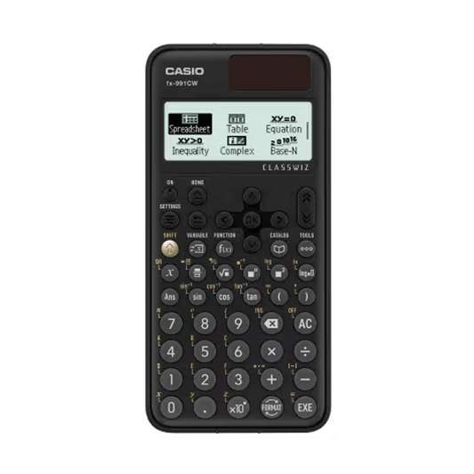 Casio Standard Scientific Calculators Black-FX-991CW-W-DT