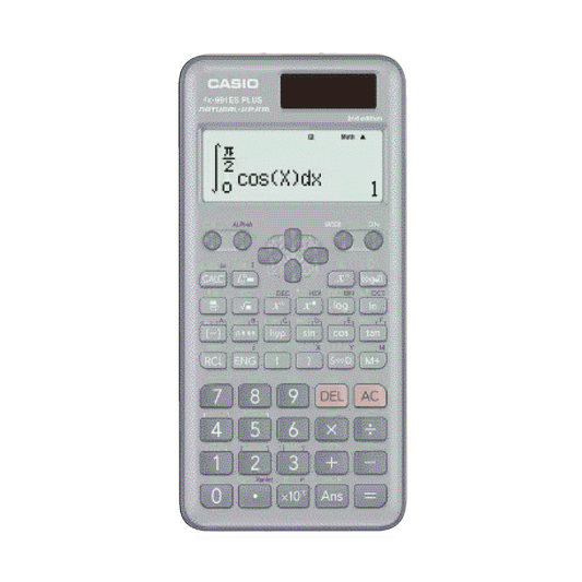 Casio Standard Scientific Calculators (Natural textbook display)-Blue fx-991ES PLUS-2BU