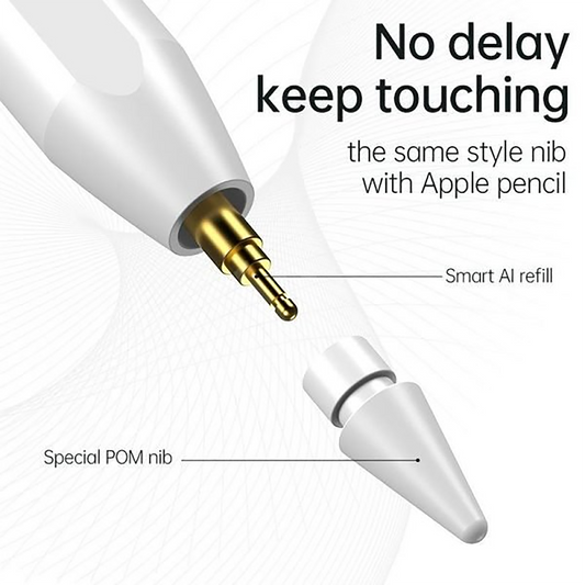 Choetech Automatic Capacitive Stylus Pen For iPads - White