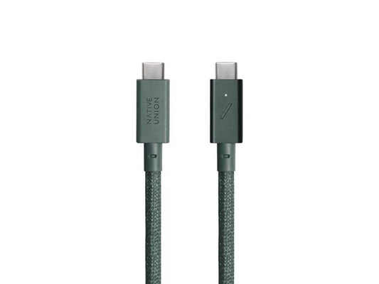 Native Union Belt Cable Pro 240W - USB-C To USB-C - Slate Green