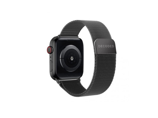 Decoded Apple Watch 45mm Milan Traction Strap - Black