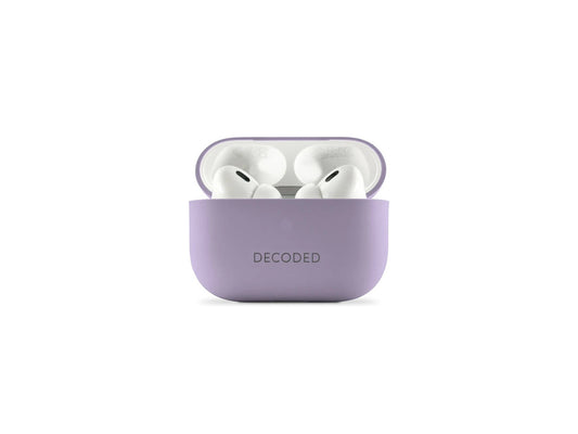 Decoded Silicone Case For AirPods Pro 1 & 2 - Lavender