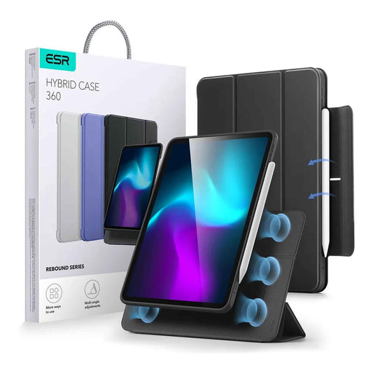 اي اس ار كڤر ايباد اير 13 بوصة 2024 ريباوند هايبرد 360 - أسود