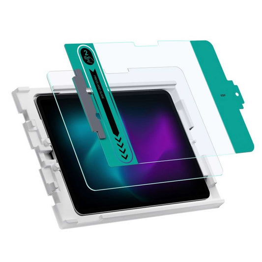 اي اس ار ايباد اير 13 بوصة 2024 - شاشة حماية من الزجاج المقوى - حافظة واحدة