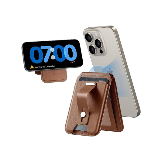 ESR Magsafe Grip Wallet Stand - Tan