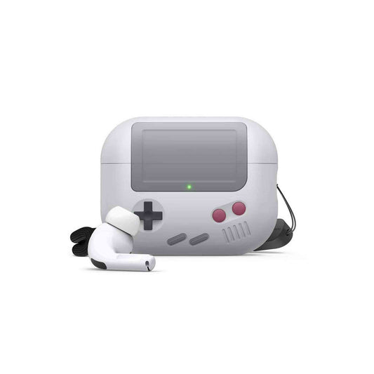 ايلاجو حافظة ايربودز برو 2 AW5 مع حزام دائري - رمادي فاتح