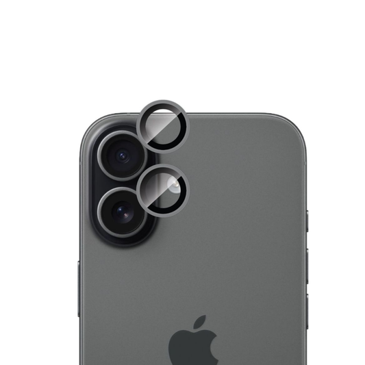 Eltoro Indivual Ar Metal Rings Camera Lens Protector for iPhone 17 - Black