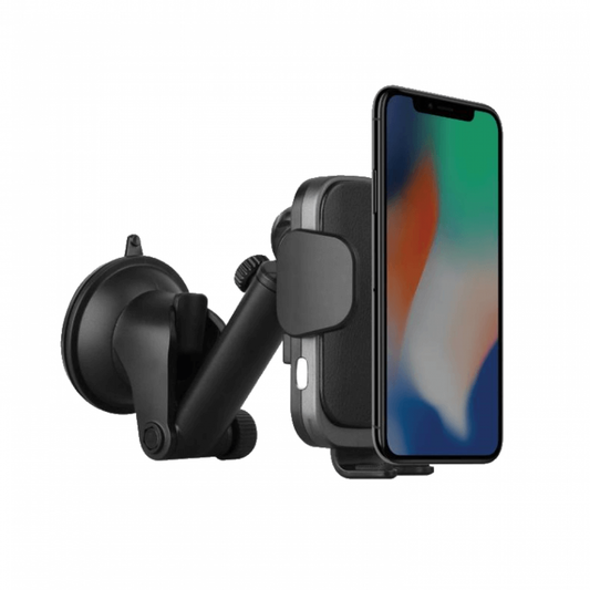 Energea Wimount Sense 2.0 Wireless Car Charger Dashboard/Windscreen Mount - Black