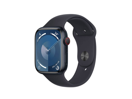 Apple Watch Series 9 GPS 41mm Midnight Aluminium Case with Midnight Sport Band - M/L