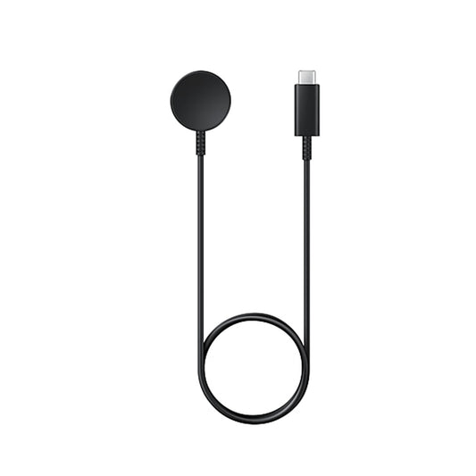 سامسونج شاحن ساعه جلاكسى اللاسلكي السريع - يو اس بى تايب سى - أسود