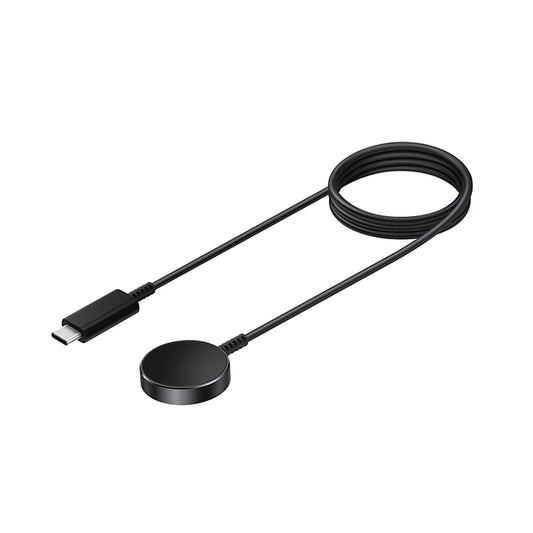 سامسونج شاحن ساعه جلاكسى اللاسلكي السريع - يو اس بى تايب سى - أسود