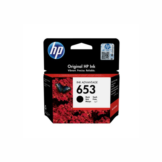 HP 653 Original Ink Advantage Cartridge - Black