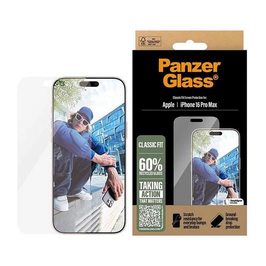 PanzerGlass® Screen Protector - 6.7 Inch - Classic Fit for iPhone 16 Pro Max