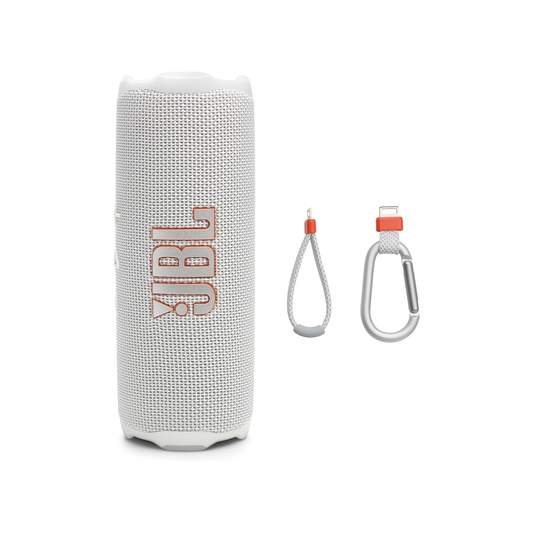 JBL Flip 7 Waterproof Portable Bluetooth Speaker - White