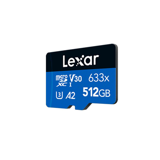 Lexar High Performance 633X micro SSDHC/microSDXC UHS-I Card - 512GB - LSDMI512BB633A