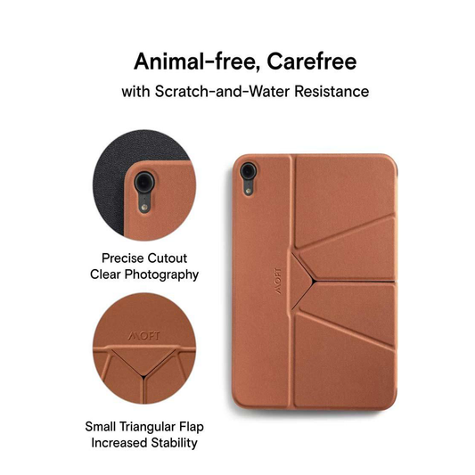 MOFT MS026-1-mini-BN-1Snap Folio Stand For Mini - Brown