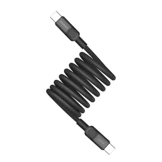 Momax - Mag.Link 240W USB-C to USB-C Magnetic Cable 2M - Black