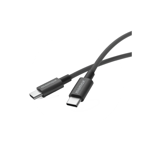 Momax Elite USB-C to USB-C Braided Cable 60W - 1.5m - Black