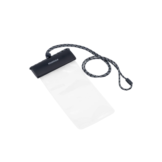 Momax Portable Hanging Phone Waterproof Bag - Grey