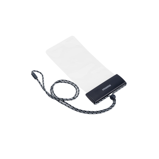 Momax Portable Hanging Phone Waterproof Bag - Grey