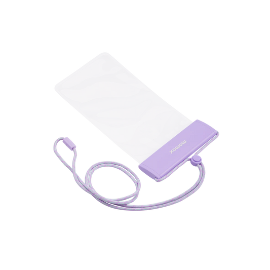 Momax Portable Hanging Phone Waterproof Bag - Purple