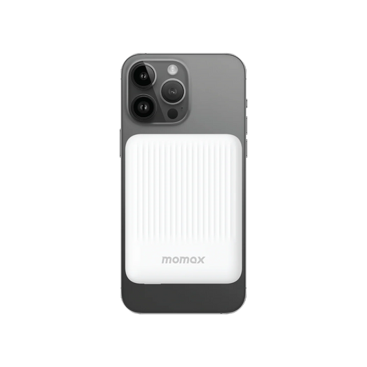 موماكس كيو.ماج مينيمال 2 بطارية مغناطيسية 10000مللي امبير - أبيض