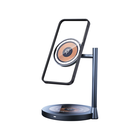 Momax Q.mag Dual2 15W Dual Magnetic Wireless Charger Stand - Black