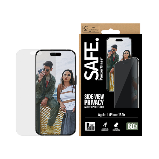 PanzerGlass SAFE Screen Privacy iPhone 17 Air 6.6 Inch Ultra