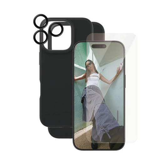 PanzerGlass® Care By Fashion 3-in-1 Bundle iPhone 16 Pro