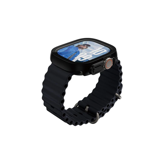 PanzerGlass® Screen Protector Snappie Full Body Slim For Apple Watch Ultra '24 - Black