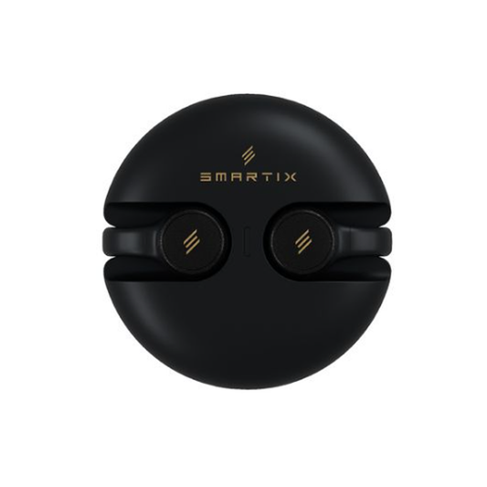 Smartix Atom U Open Ear Clip On Wireless Earbuds - Black