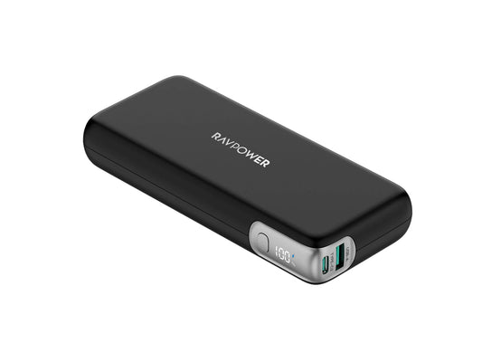 RAVPower 20000mAh PD 65W Portable Charger Power Bank - Black