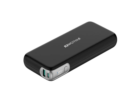 راف باور باور بانك بقوة 20000 مللي أمبير في الساعة PD 65 واط - أسود