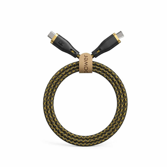RAVPower RP-CB1037 60W C-C 1.2M USB2.0 3A Cable Gold