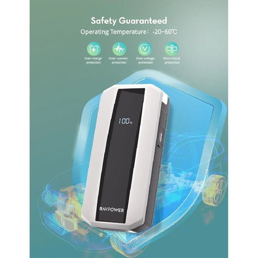 RAVPower 11000mAh (40.7Wh) Jump Starter