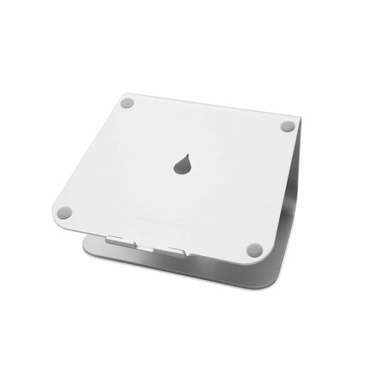 راين ديزاين ام استاند 360 حامل لابتوب مع قاعدة دوّارة – فضي