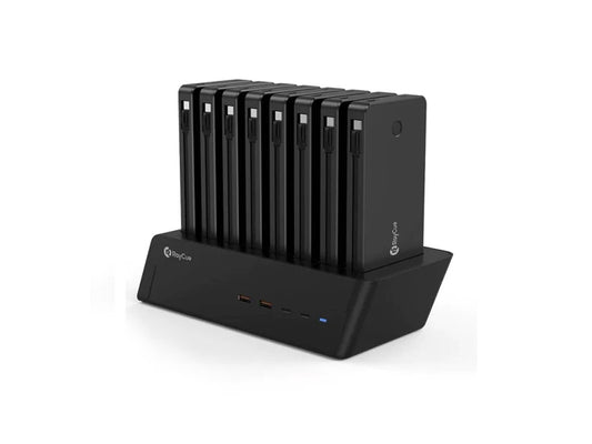 Raycue 8 in 1 Charging Station Combo With 8×10000 mAh PD20W Power Bank