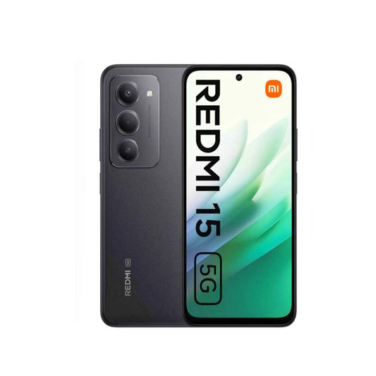 Redmi 15 5G - 8GB RAM 256GB ROM - Mobile Phone - Midnight Black + free Earbuds