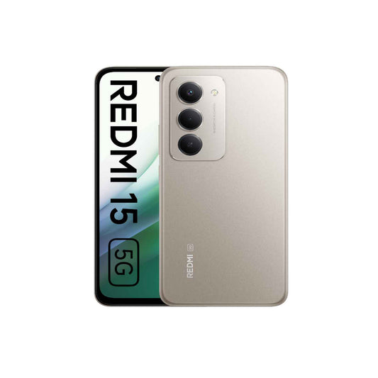Redmi 15 5G - 8GB RAM 256GB ROM - Mobile Phone - Titan Gray + free Earbuds