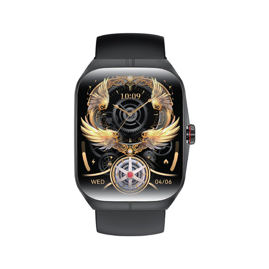 SIA Watch Edge Black With Two Straps - HK80