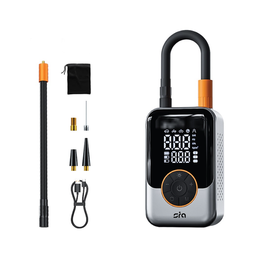 SIA Electric Air Pump/Dual Purpose Pump-Wireless/Digital Display+USB