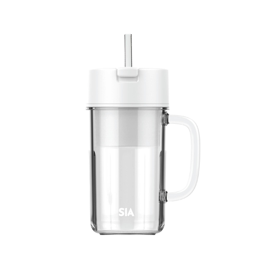 SIA Portable Blender CUP 400ml Rechargeable - White